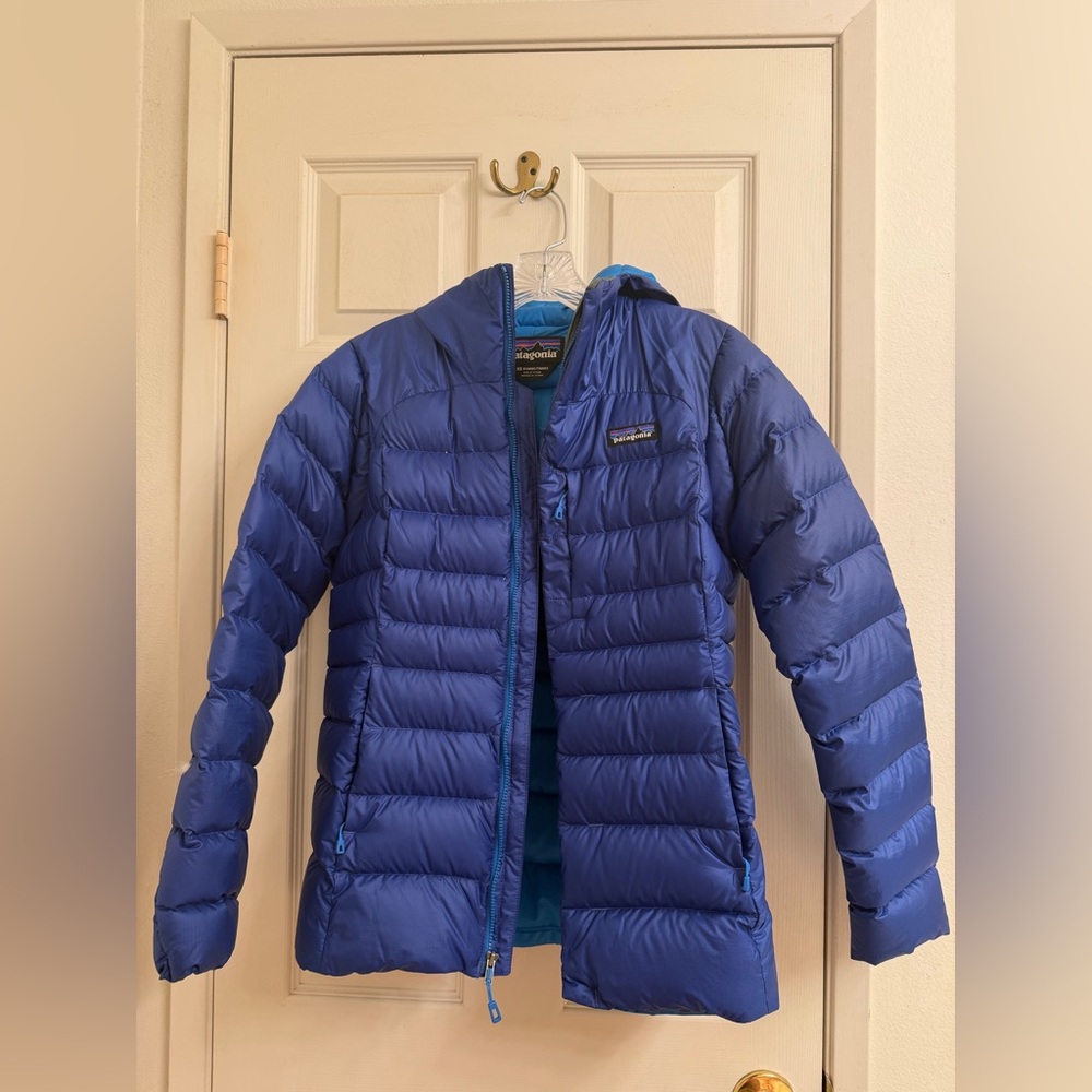 Patagonia Women's Goosedown, size XS, color dark blue,